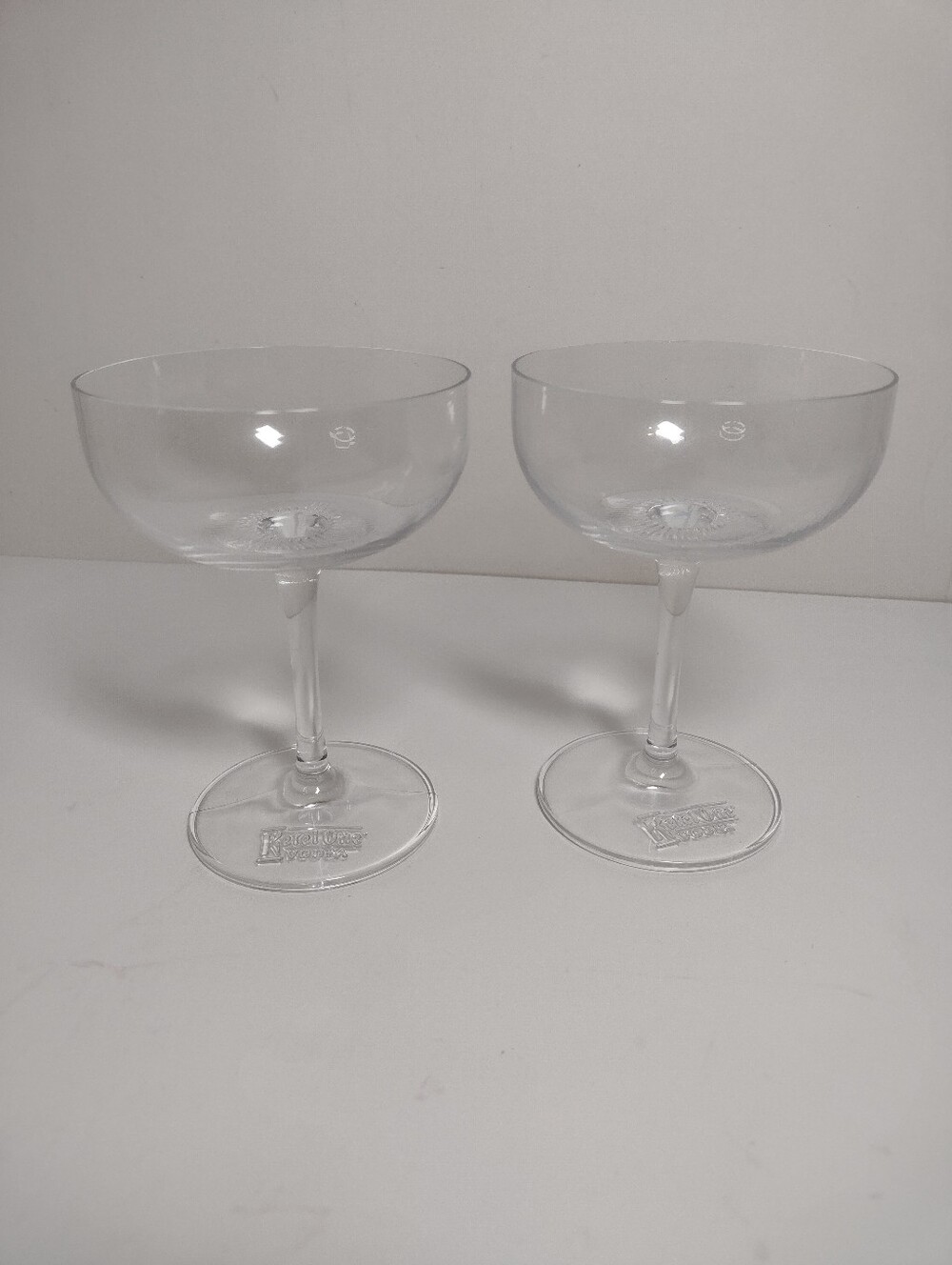 Ketel One Vodka Clear Coupe Glasses - Set of 2
